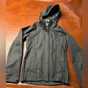 The north face polka dot wind breaker